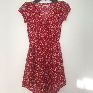 Kimchi Blue Floral Button Down Pocket Dress